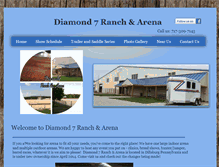 Tablet Screenshot of diamond7arena.com